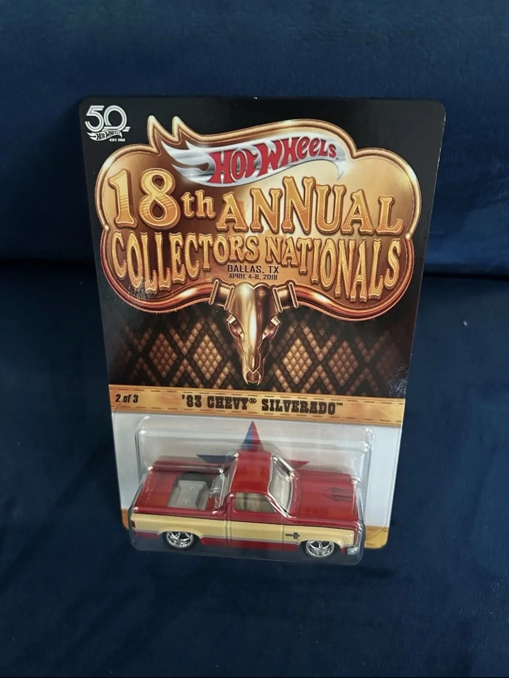 HOT WHEELS 18TH ANNUAL COLLECTORS NATIONALS  83 CHEVY SILVERADO #337/5000